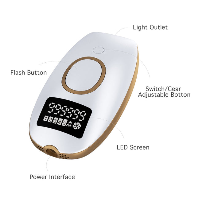 Electric IPL Hair Removal Devices Laser Permanent Freezing Point Hair