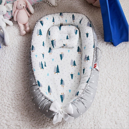 Cotton crib bed