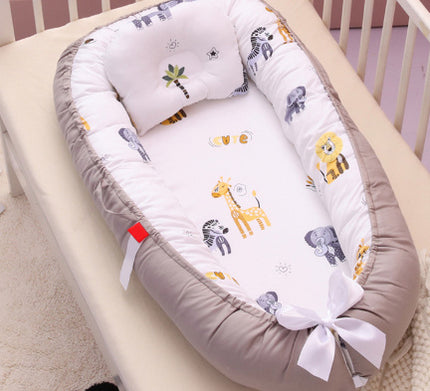 Cotton crib bed