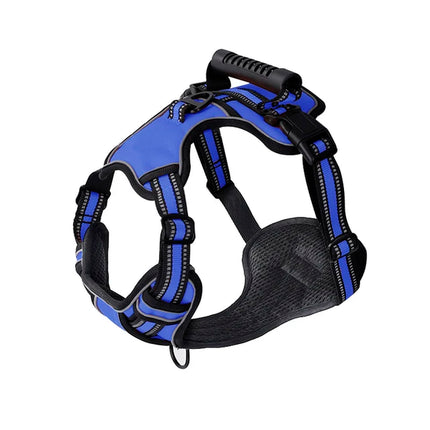 Hund Harness Keine Pull Atmungs Reflektierende Hund Harness Weste Mit Griff Für Kleine Große Hunde Outdoor Walking Training Liefert