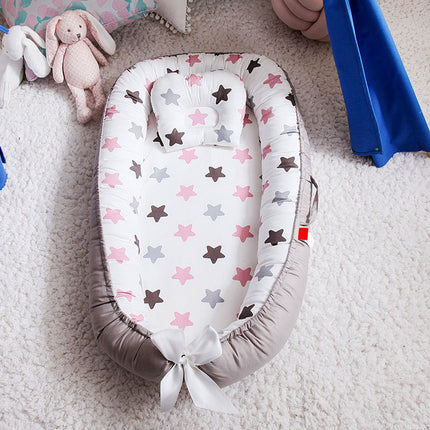 Cotton crib bed