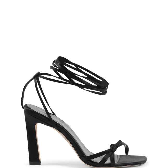 Bey Lace Up Sandal Black