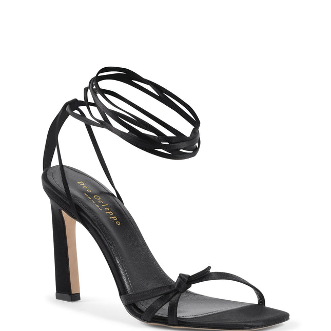 Bey Lace Up Sandal Black