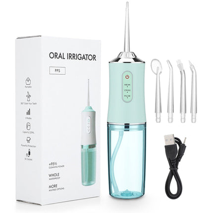 300ML Portable Oral Irrigator Dental Water Flosser Water Jet Toothpick