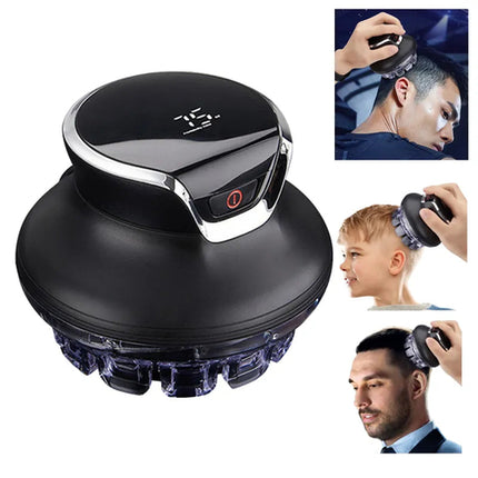 Automatic Hair Trimmer 360 Rotating Hair Clipper LED Display Portable