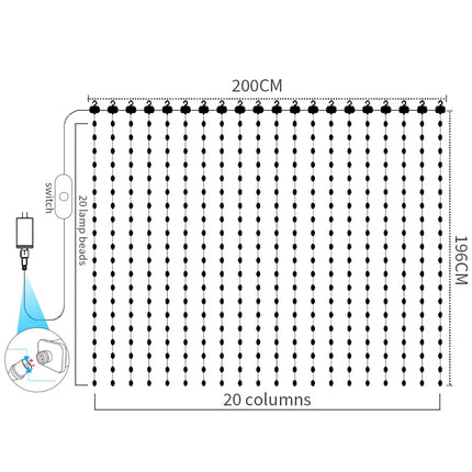 Ws2812 Ws2812B Smart Bluetooth Rgb Vorhang Led Schnur Lichter 120Leds/M Girlande App Diy Bild Anzeige Party Hochzeits Dekor Lampe