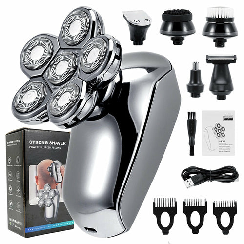 Rechargeable Powerful Beard Hair Electric Shaver For Men