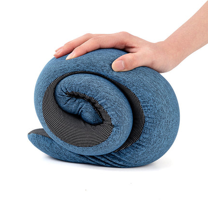 U-shape Pillow Memory Foam Neck Protection Business Travel Storage Portable
