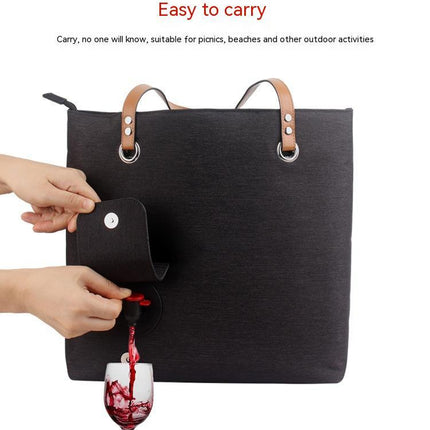 Outdoor Portable Red Wine Bag Thermal Insulation