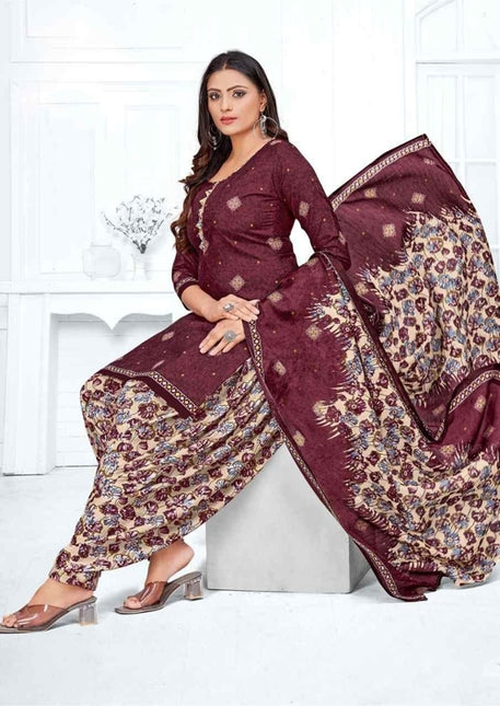 Women'S Kurta With Pant And Cotton Dupatta Set. Readymade Salwar Suit
